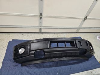 2009-2014 Ford F150 Black Front Bumper with Fog Light