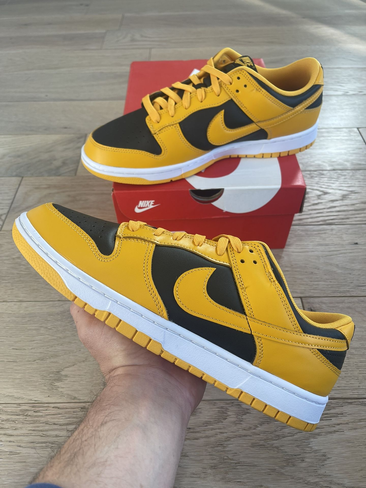 Nike Dunk Low Goldenrod Size 11
