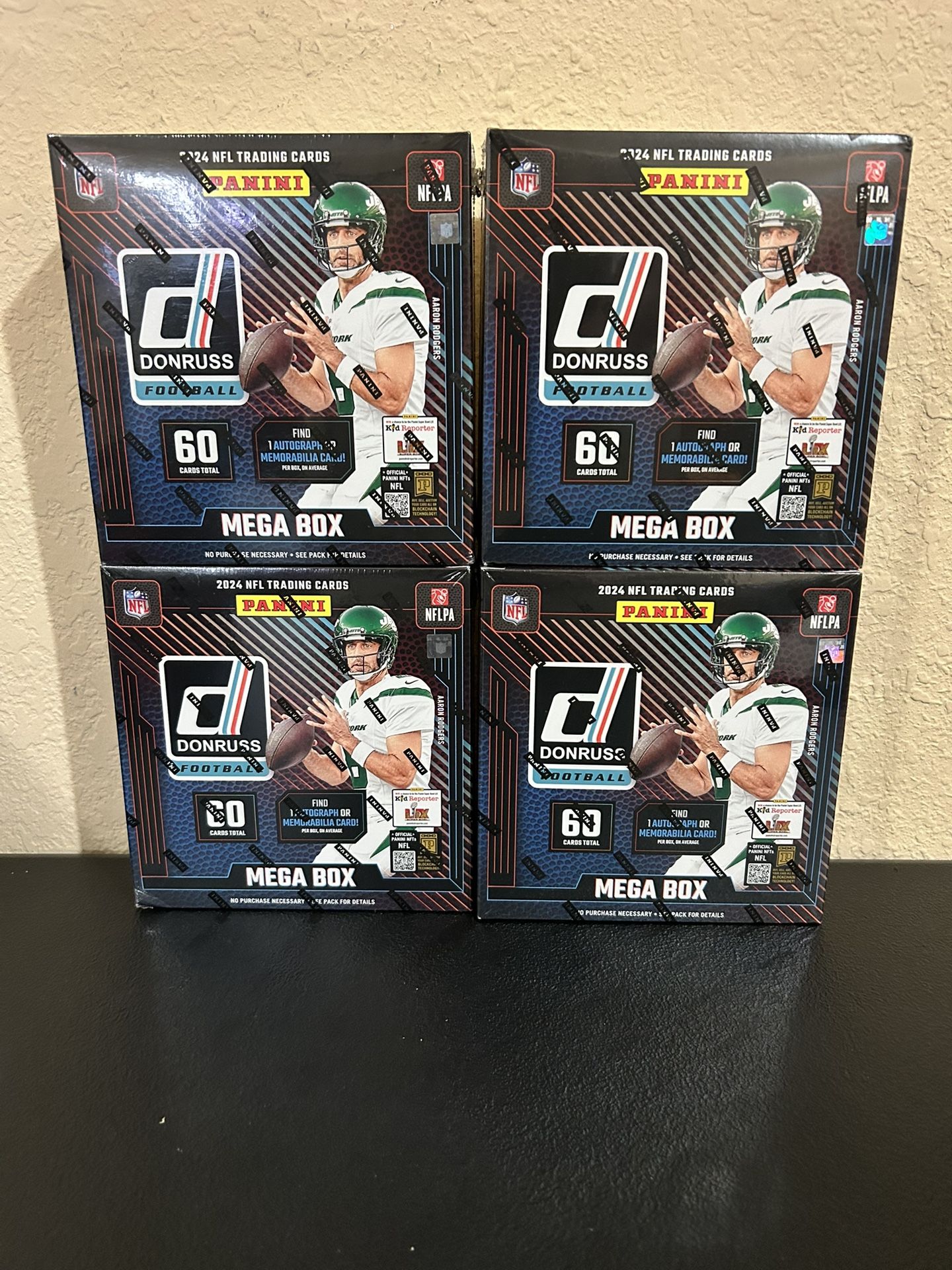 NFL 2024 Donruss Football Mega Boxes