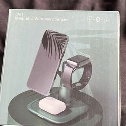 3n1 Wireless Charger (Black)