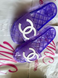 Purple CC Sandals for summer