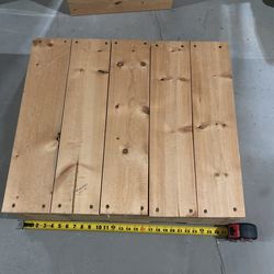 Wood Pedestal