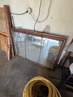 3 Door Cabinet Mirror
