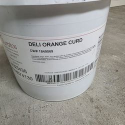 Orange curd (expired but sealed)