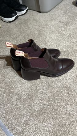 Burgundy Ankle Boots