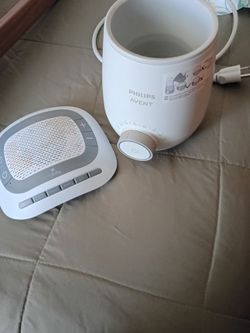 Philips Avent Bottle Warmer and MyBaby Sound Machine