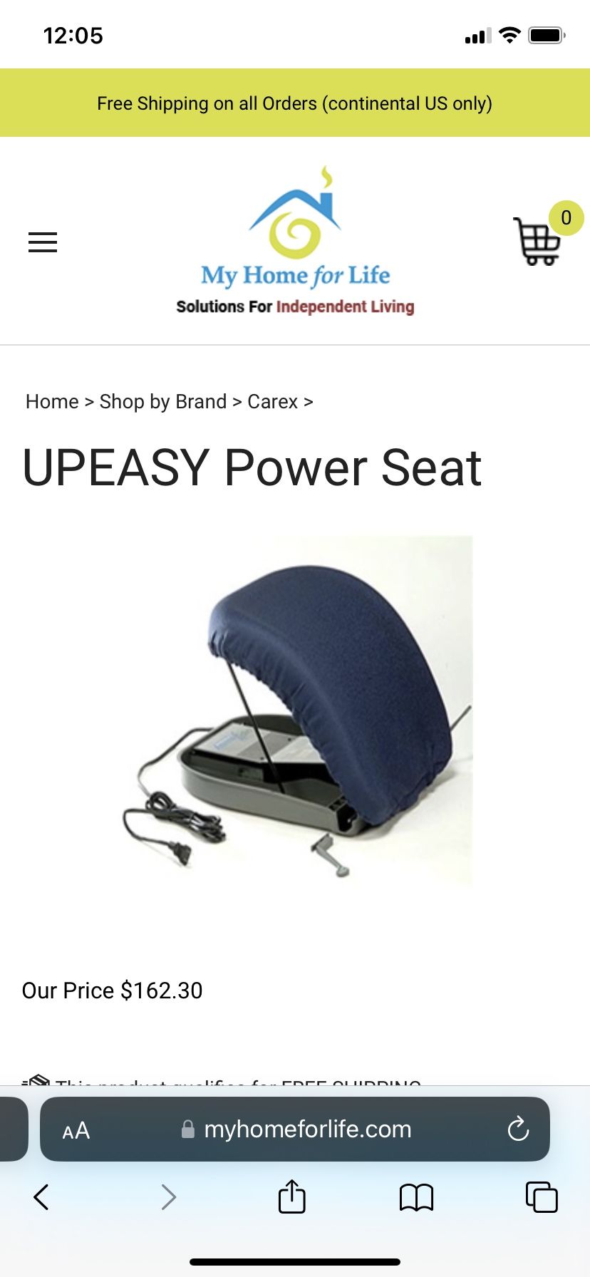 Upeasy Power Seat / Electric Seat 