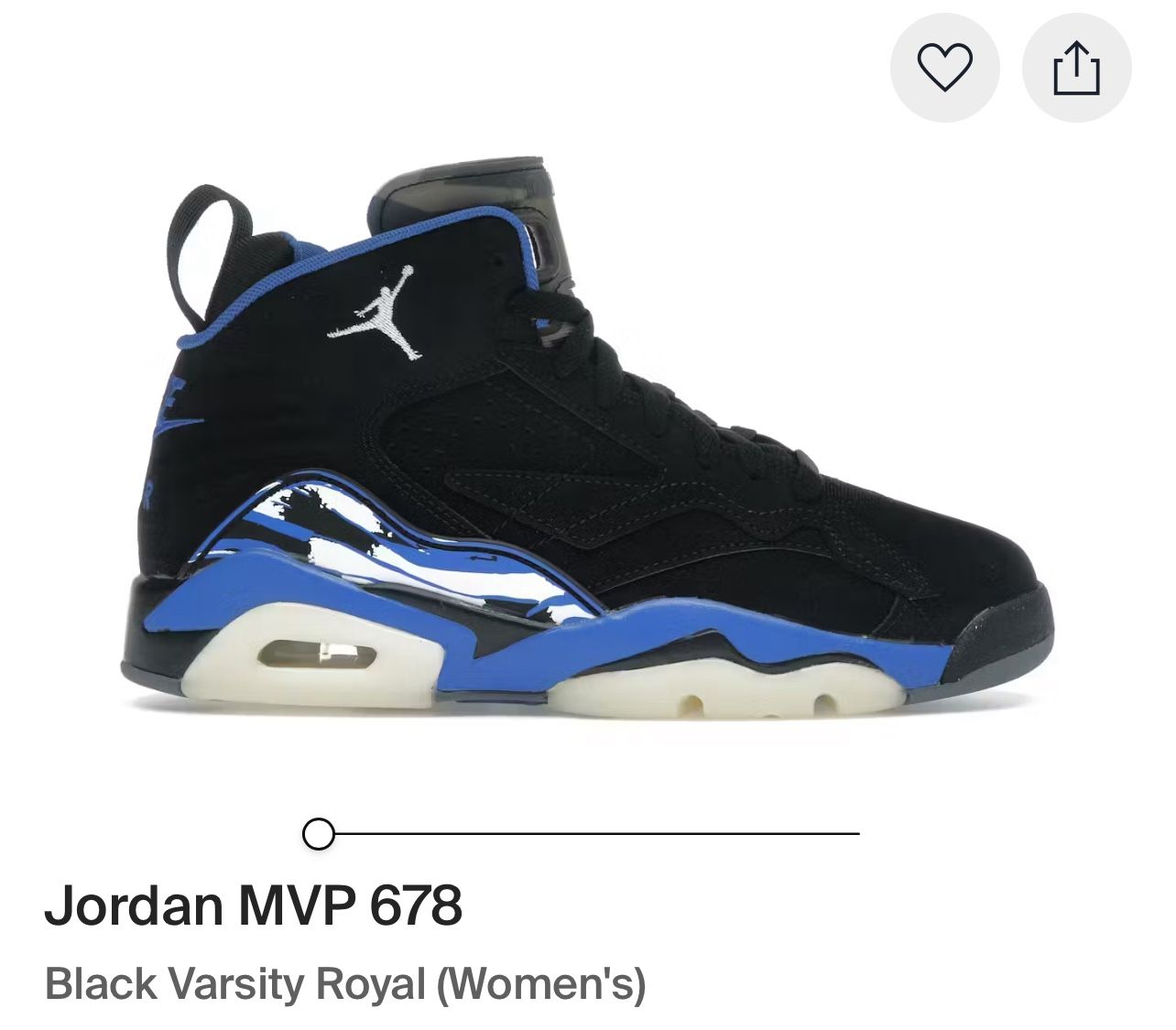 Jordan MVP 678- Size 11 women
