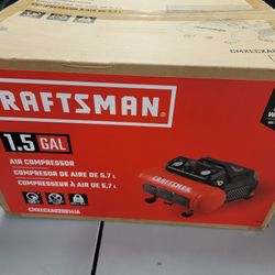 Craftsman 1.5 Gallon Air Compressor New 