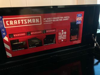 Craftsman 5 drawer Tool Cest