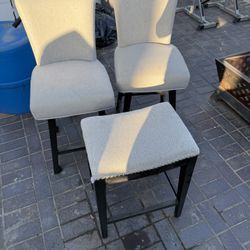Chairs and Stool