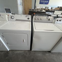 Washer and dryer