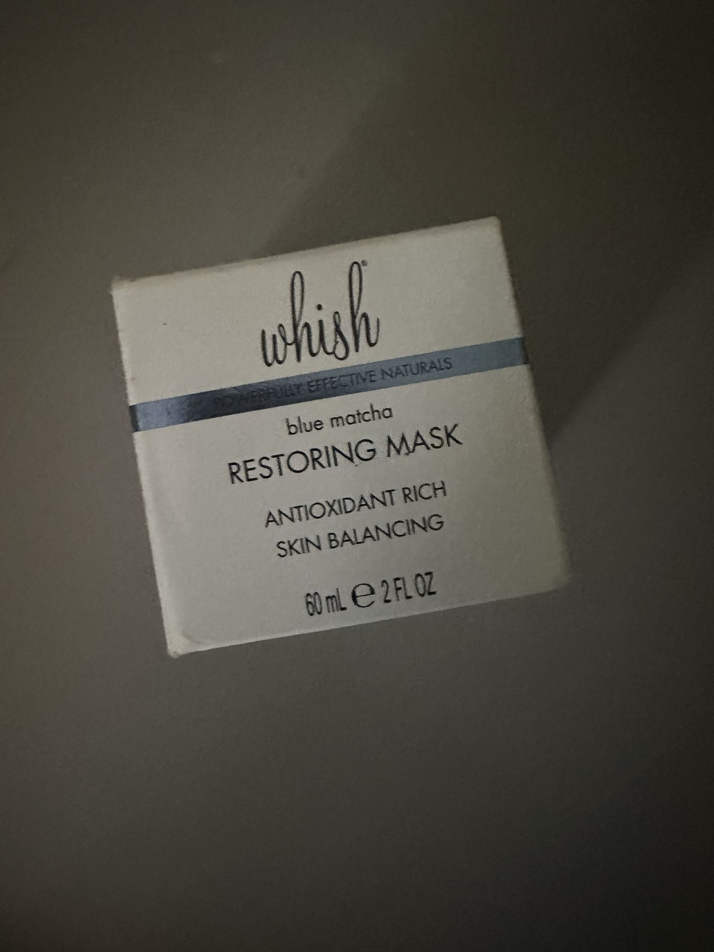 Whish Blue Matcha Facemask 