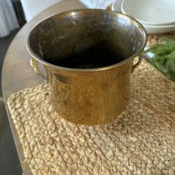 Brass Bucket 