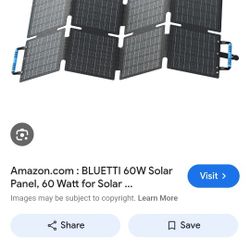 Bluetti 60w Solar Panels 