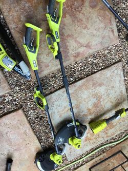 Ryobi regular 18V trimmers on Sale only 15 each (or only 35 with charger and 2.0 battery 💥💥👍🏽) ⌛️⌛️