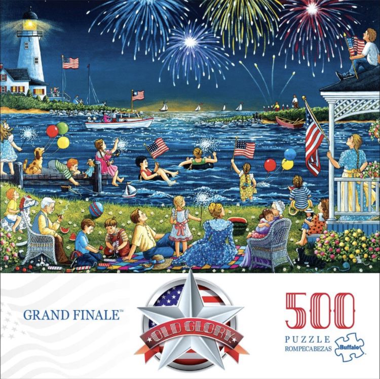 Old Glory: Grand Finale 500 Piece Jigsaw Puzzle