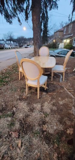 Table And 4chairs 
