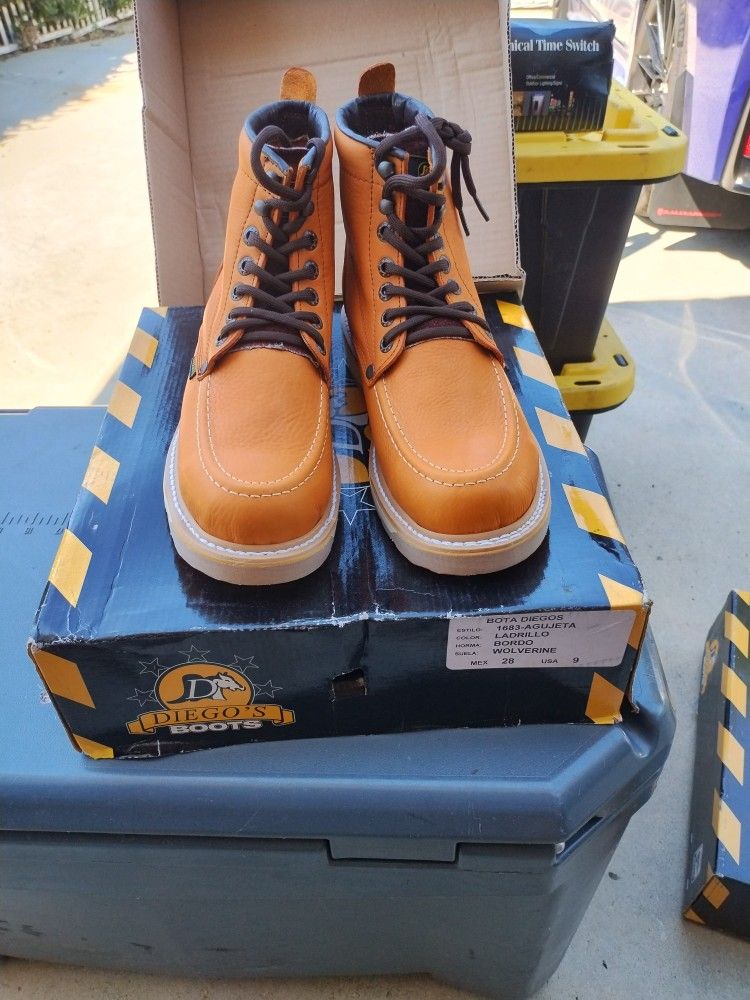 Work Boots Saez 8 Mex. 9 US