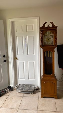 Tempus  Fugit  Howard Miller Grandfather Clock