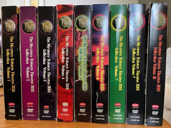MST3K DVDs