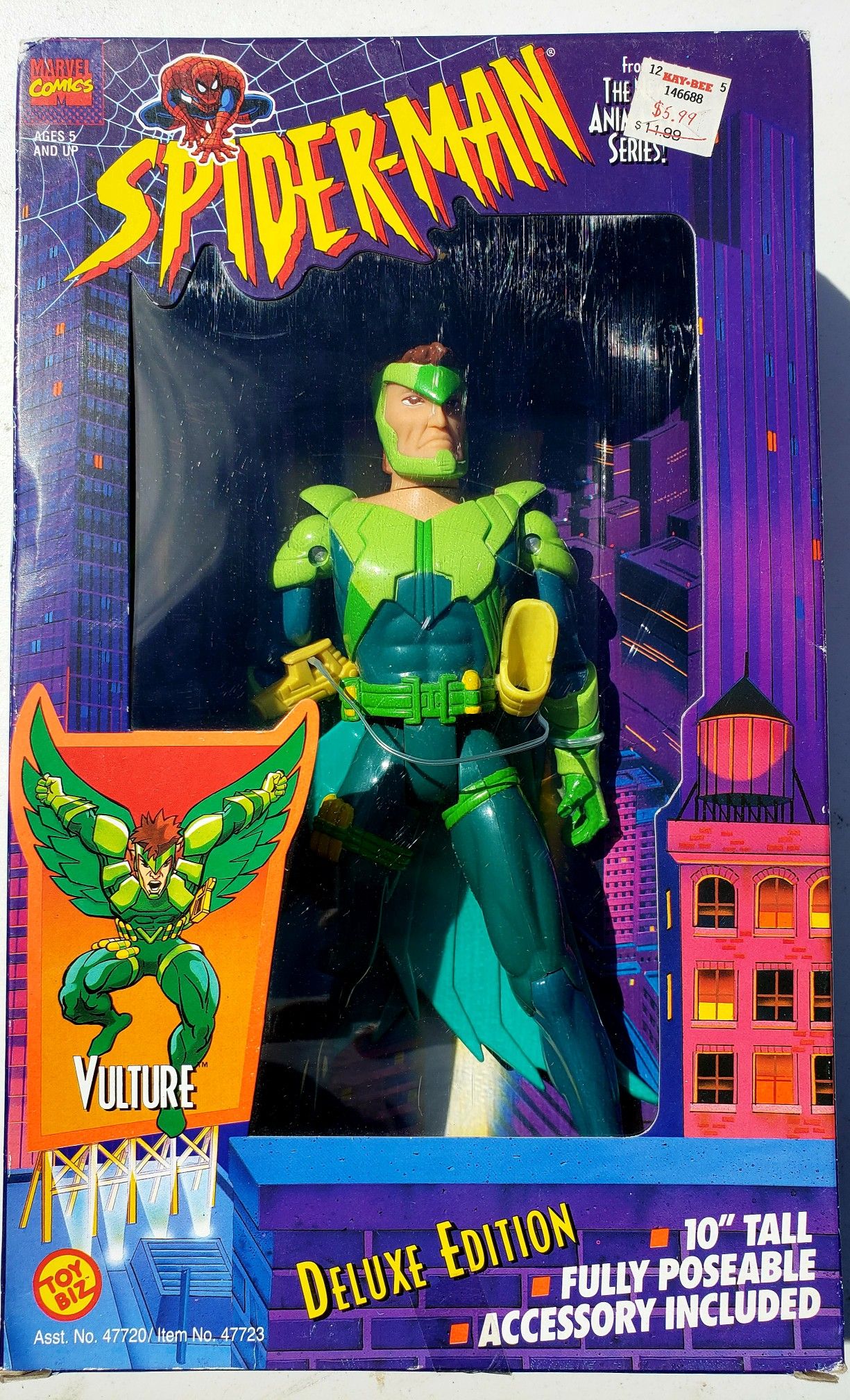 VULTURE 10" figure 1994 Marvel Toy Biz