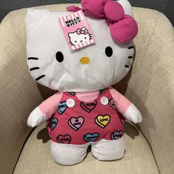 Hello Kitty Plush Backpack 