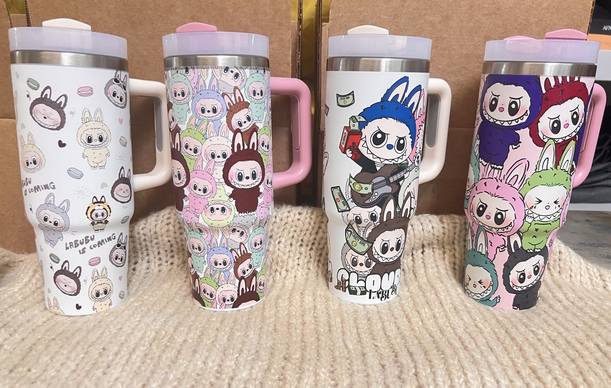 30 OZ Labubu Tumbler With Gift Box