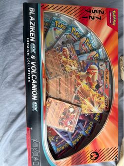 Blaziken & Volcanion Premium box