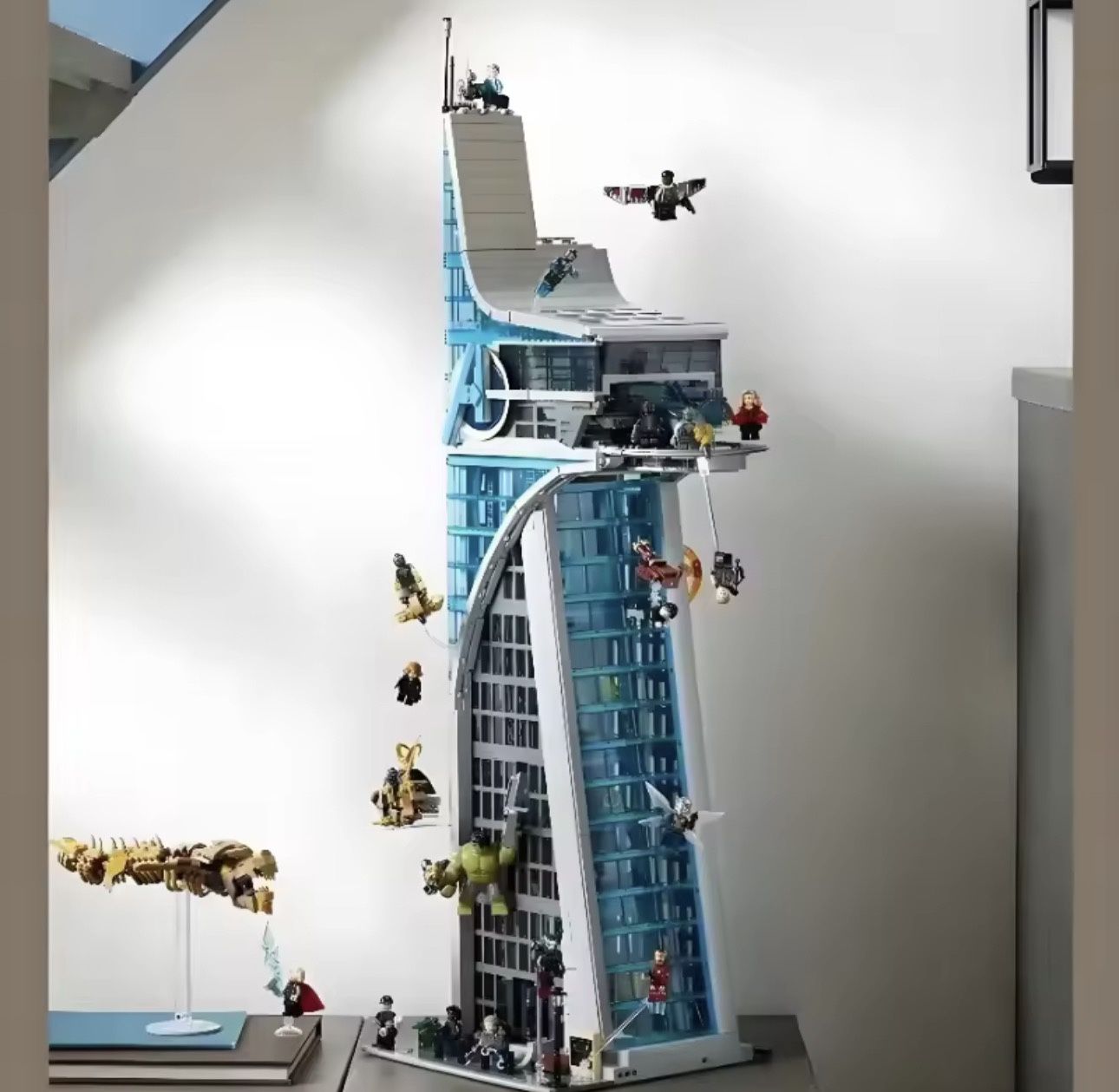 Avengers Tower Lego Clone 76269, 5201 Pcs, Movie Tower Generic