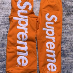 supreme set orange