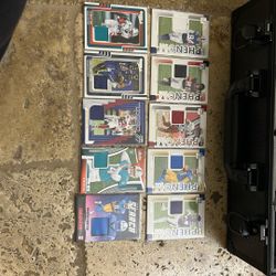 Football Player Patch Cards