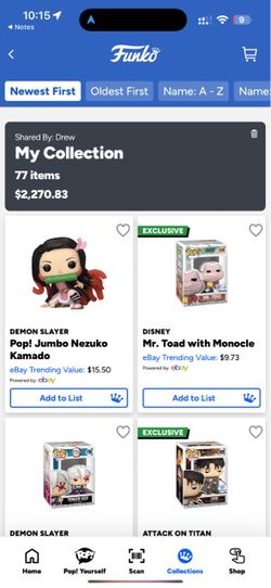 Funko Pop Collection – 77+ Pops – Selling as a Lot
