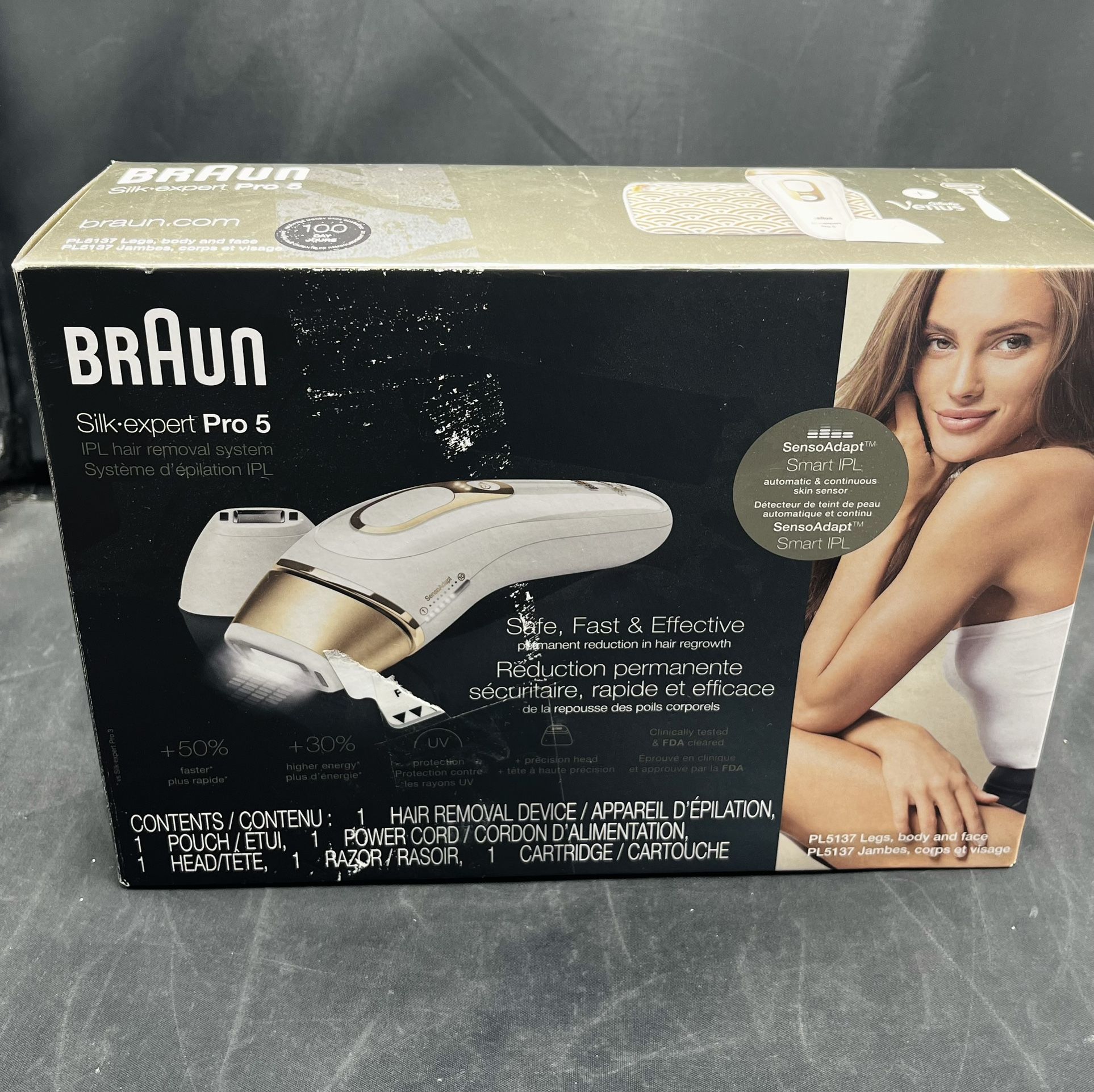 Braun Silk Expert Pro IPL at Home Laser Hair Removal PL5137