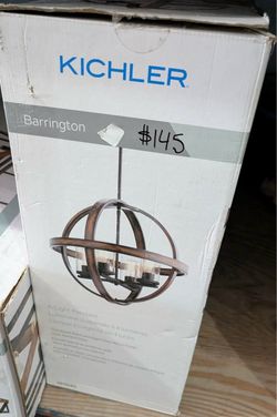 4 Light Pendant Fixture