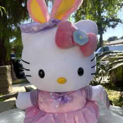 Hello kitty Easter greeter