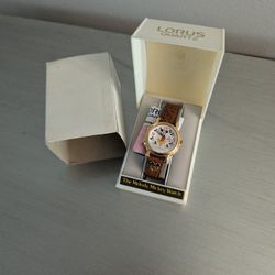 Lorus Mickey Mouse Watch New In Box Vintage