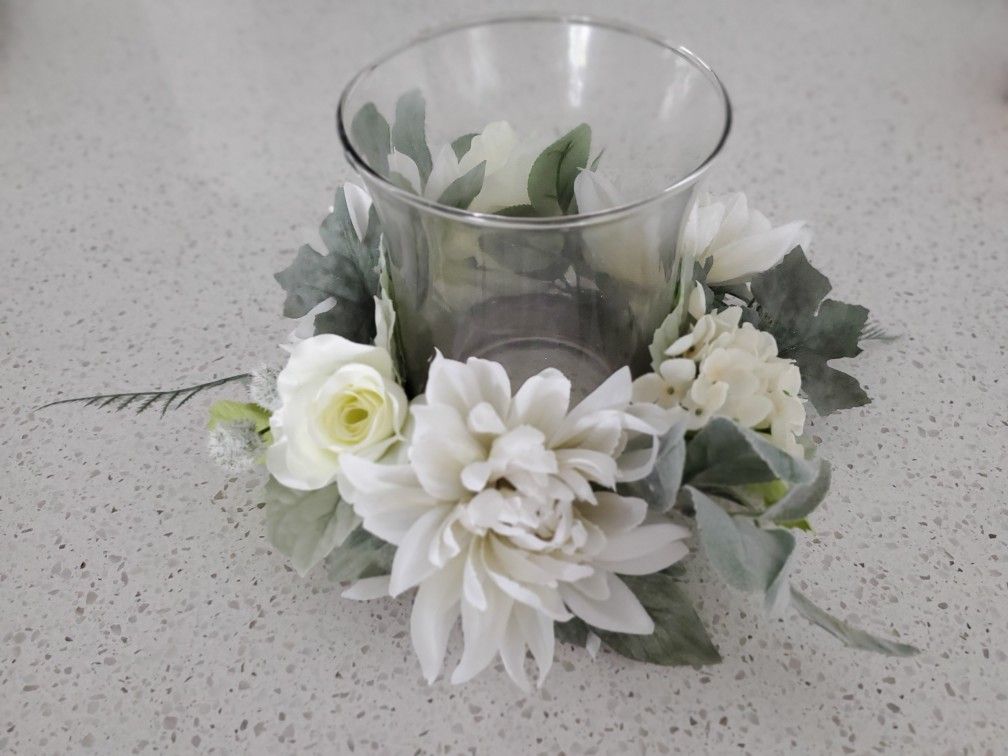 Decorative Hurricane Pillar Candle Holder