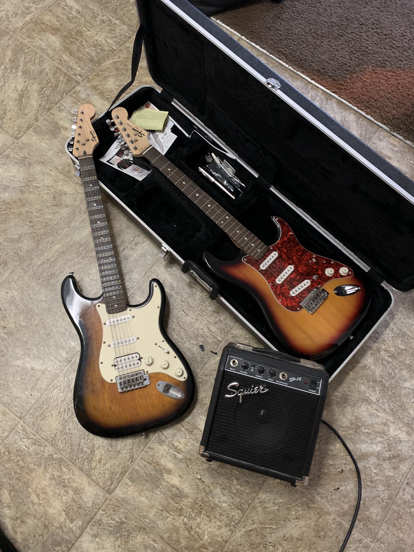 Guitars And Amp