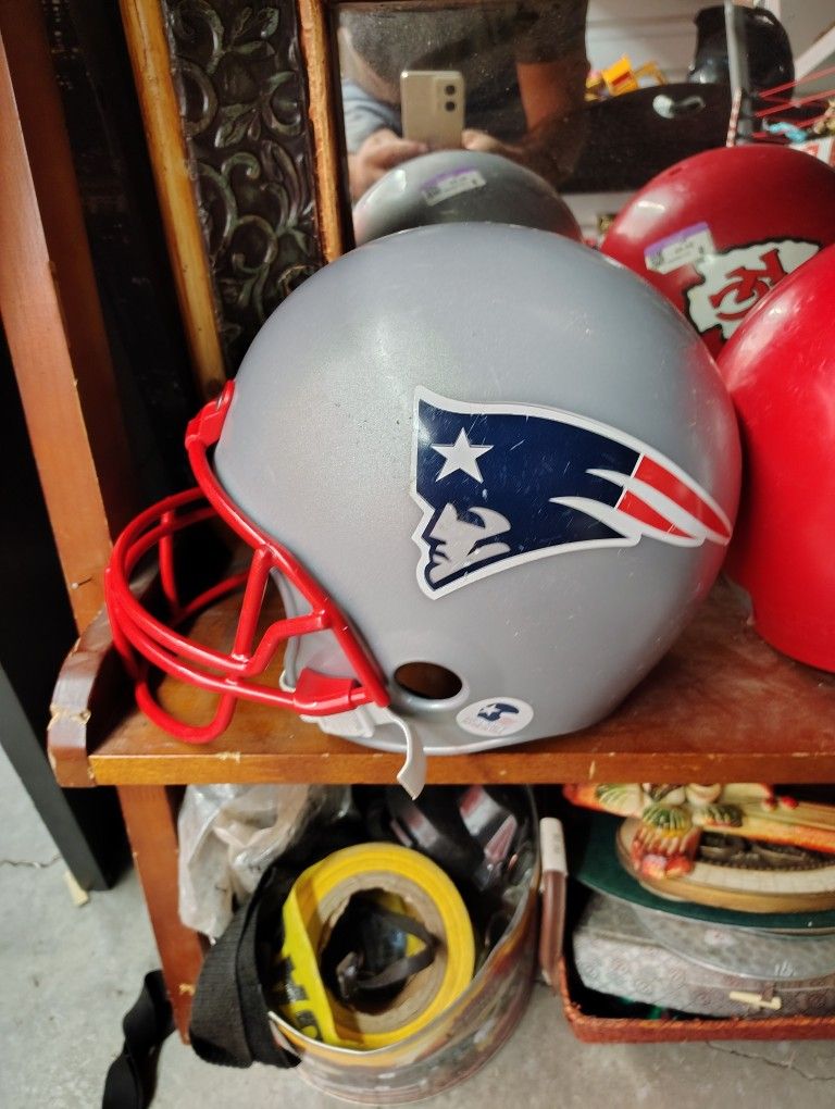 New England Patriots Football Helmet Souvenir