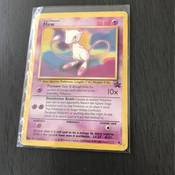 Pokemon Mew & Mewtwo Promo
