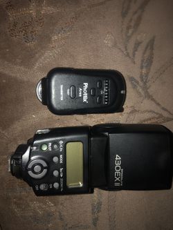 Canon flash 430exii with controller