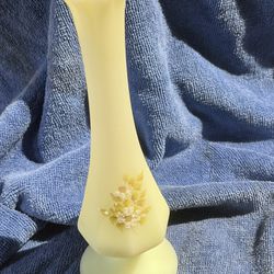Fenton Vintage Vase And Also Hand Painted And Signed