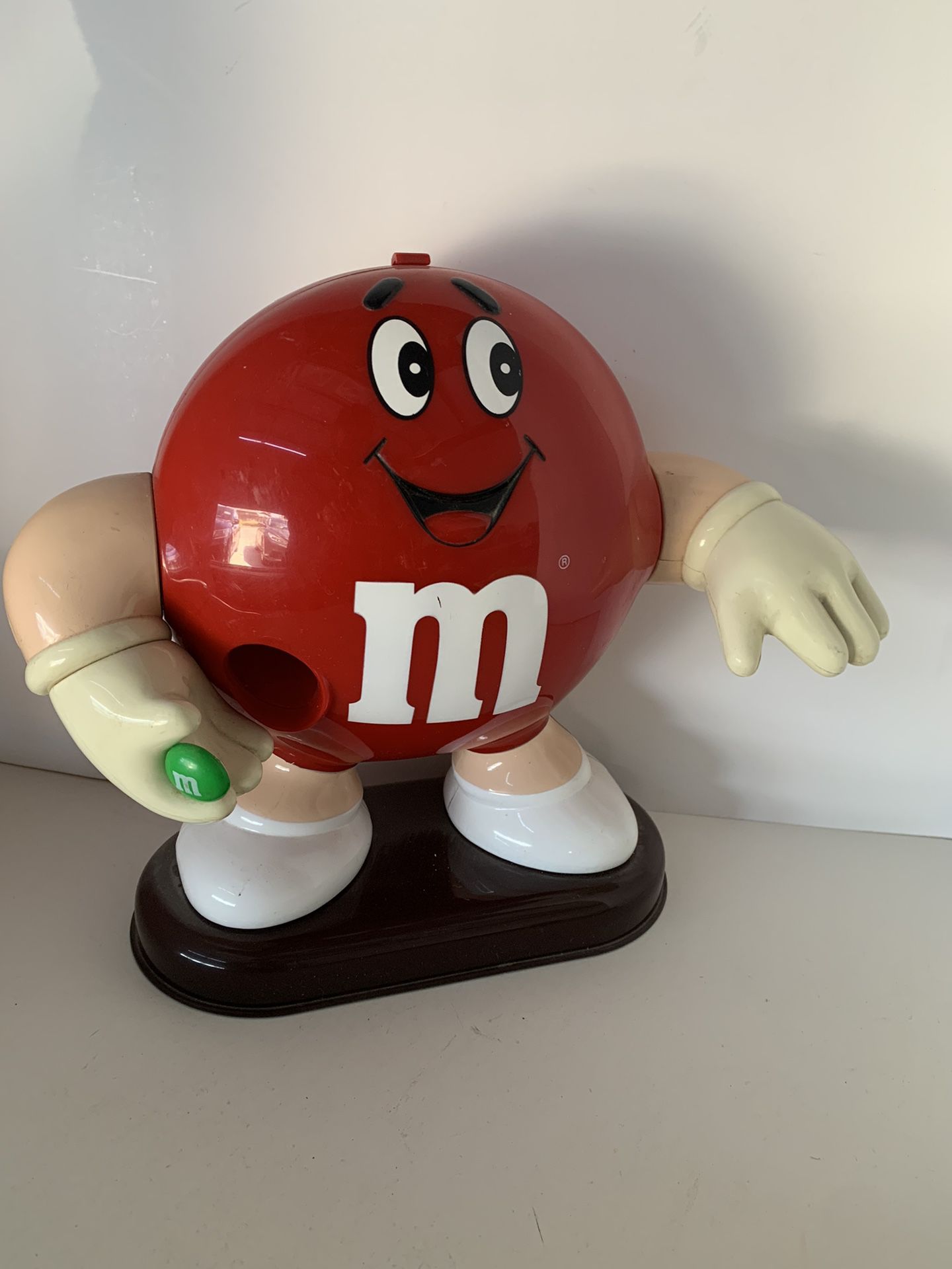 Mars Inc M&M's Yellow And Red M&M Candy Dispenser