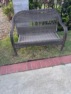 FREE wicker bench