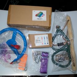BRAND NEW. Ninja Slackline swingset accessories: tree swing, swingset, Ninja Warrior Slackline