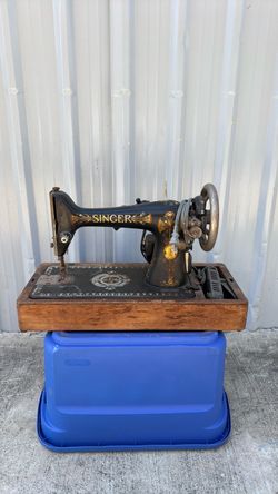 Antique Singer sewing machine