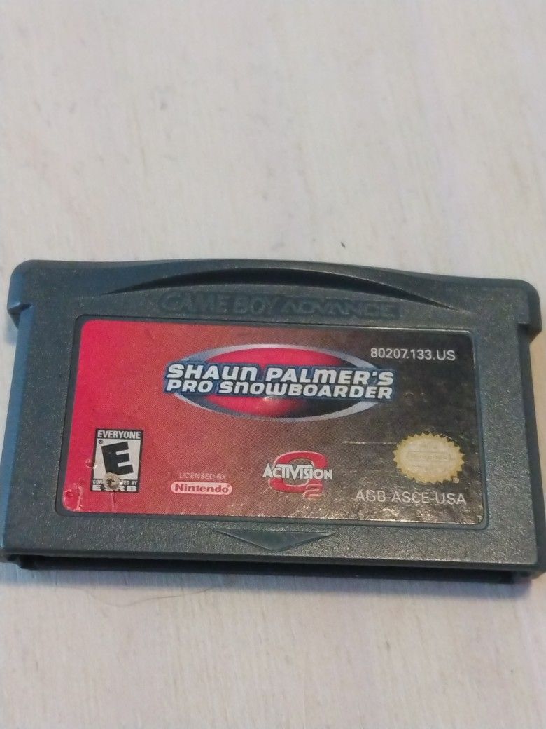 Shaun Palmer's Pro Snowboarders GBA