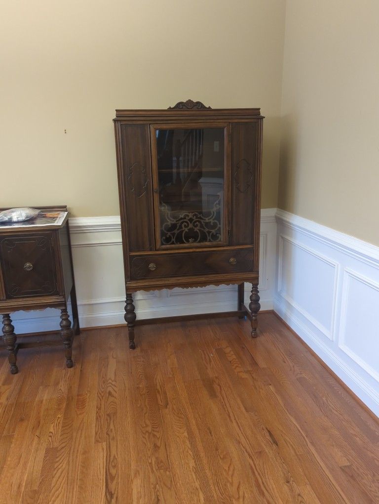 Antique China Cabinet, $100 obo