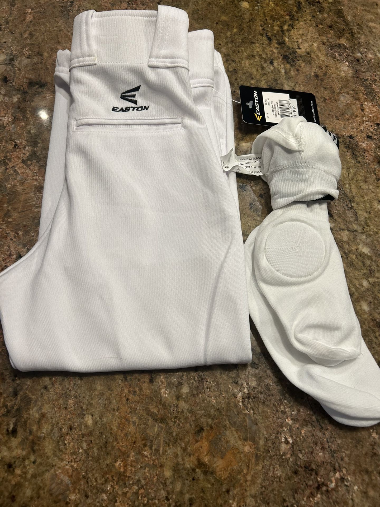 Youth Small Baseball Pants And Guard Socks